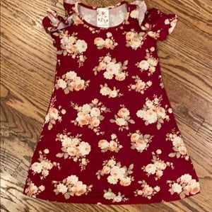 Jenna & Jessie fall flower soft dress size 7
